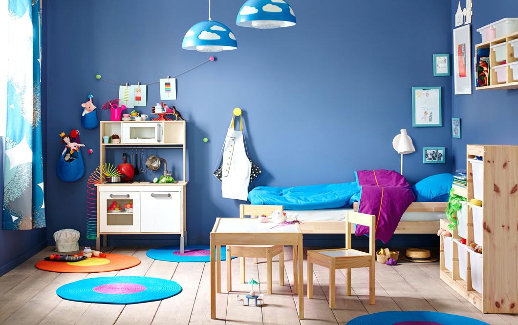 Blue paint for kids room