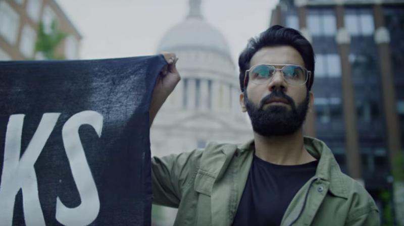 Rajkummar Rao in movie Olmert