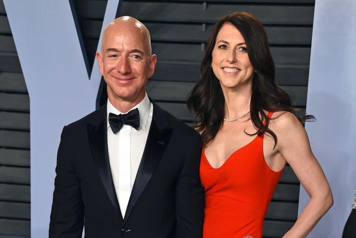 jeff bezos and mackenzie bezos