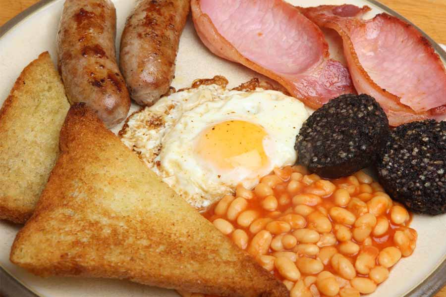 Breakfast in England