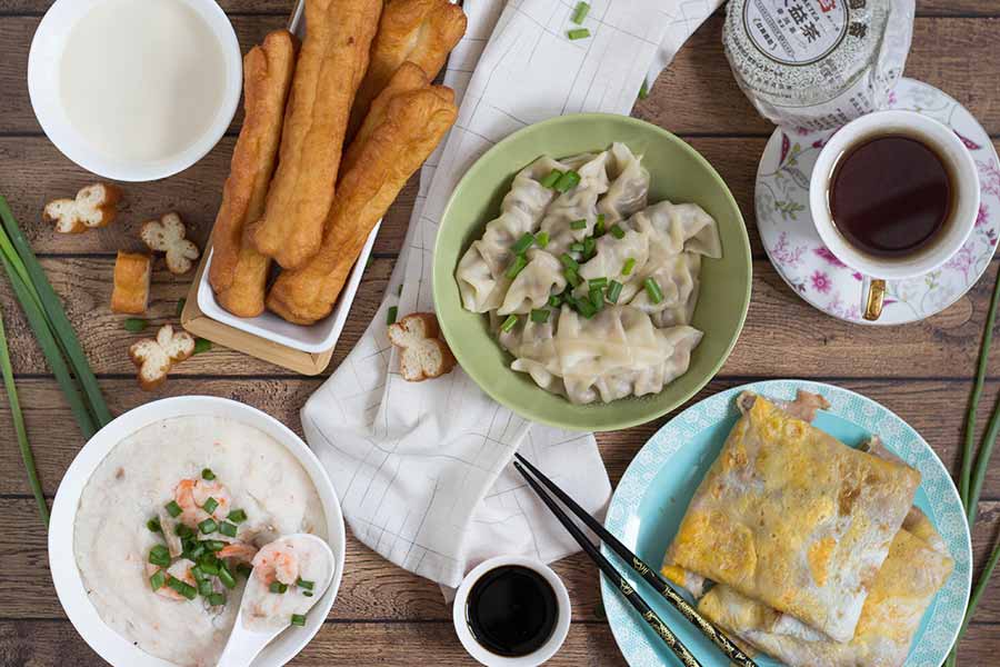 Breakfast in China