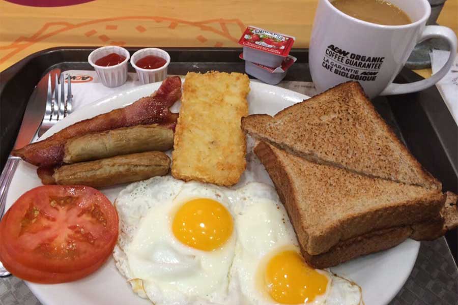 Breakfast in Canada