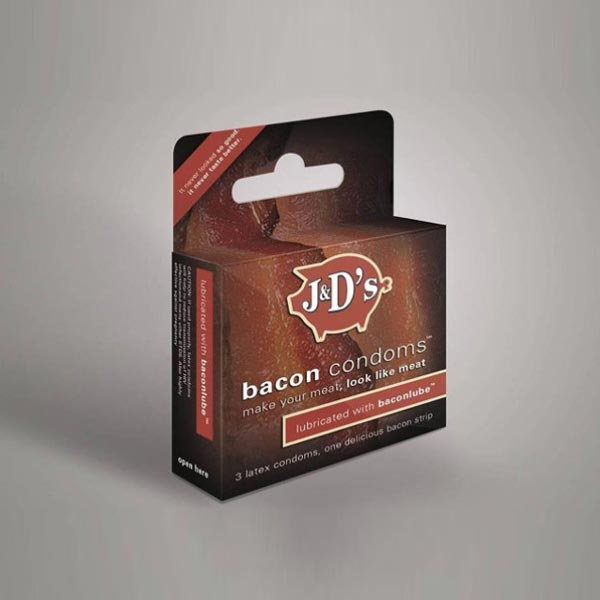 Bacon flavoured Condom