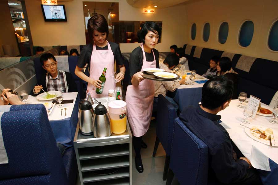 A380 In-Flight Kitchen, Taipei