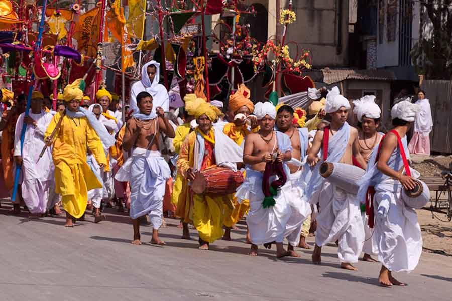 Yaoshang in Manipur