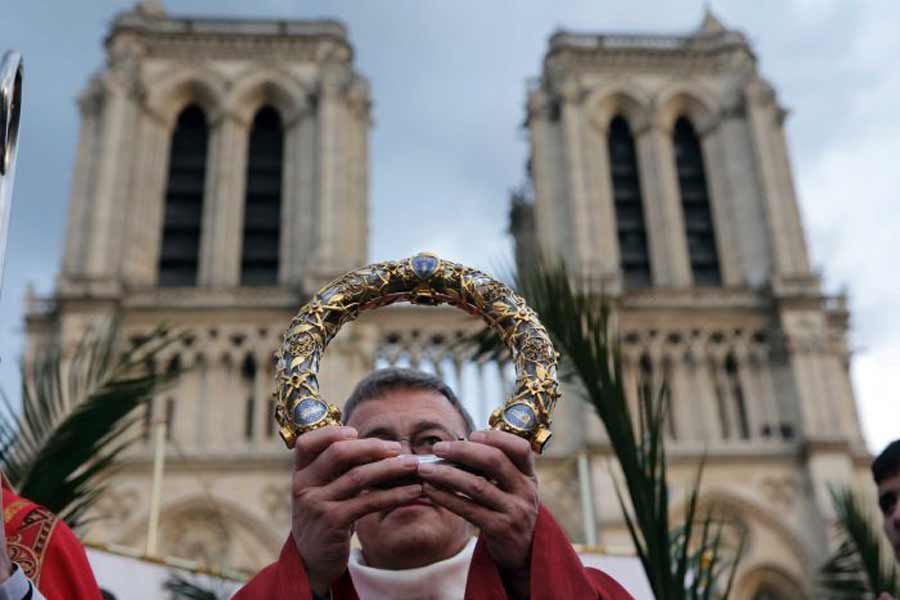 ‘Crown of Thorns’ which was worn by Jesus during his crucifixion