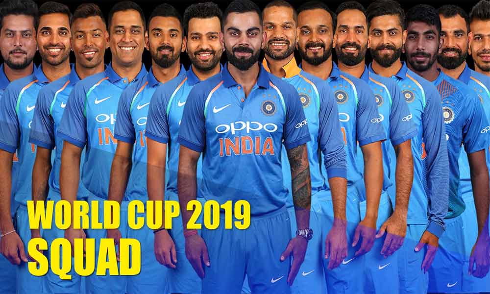 indian cricket team for world cup 2019