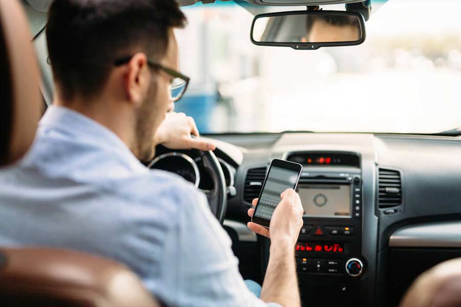 Using your cell phone while driving