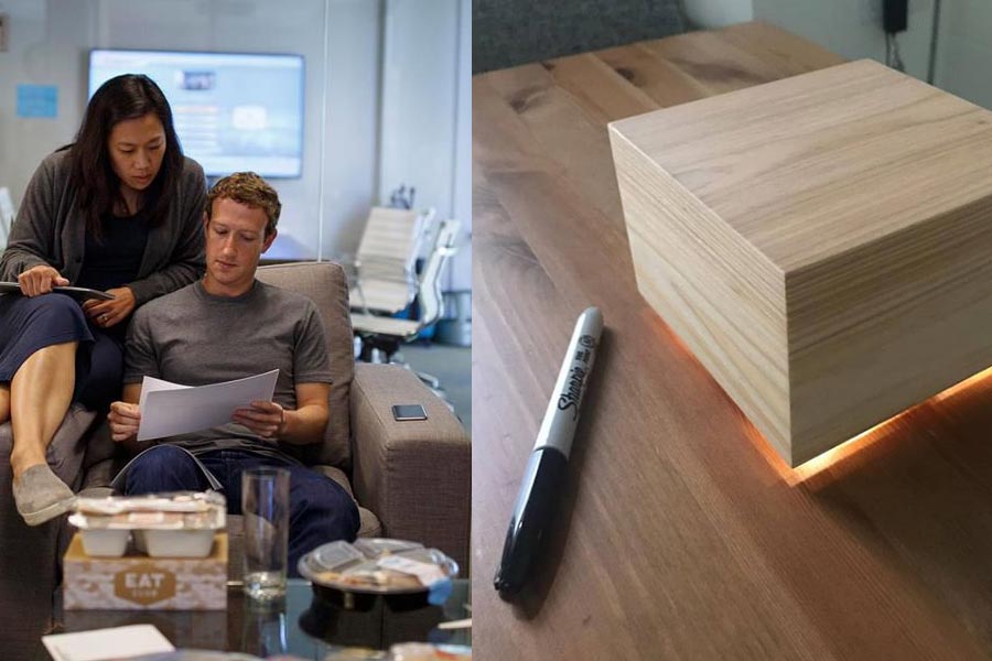 Facebook Founder Zuckerberg Built a Glowing 'Sleep Box' so That his