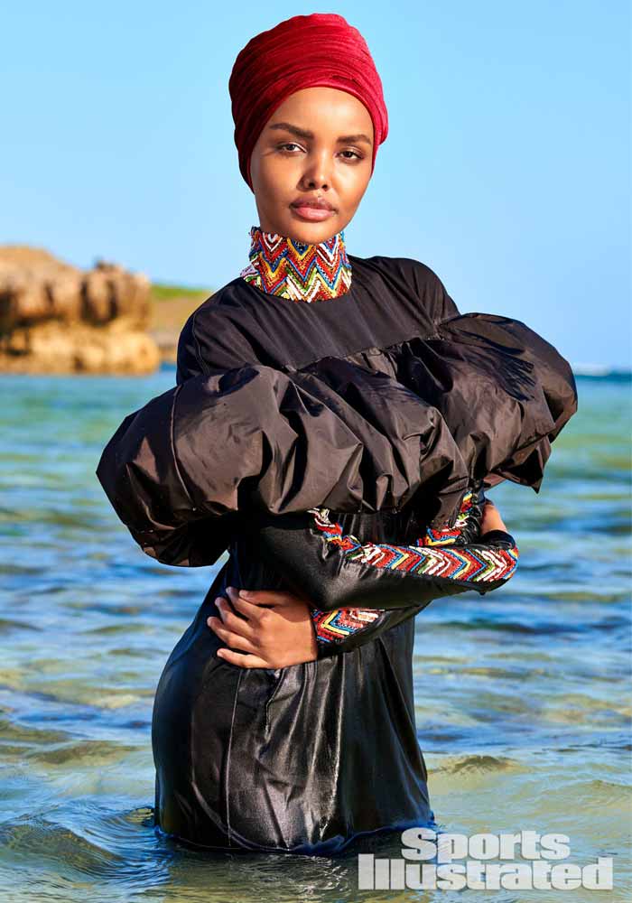 American Fashion Model Halima Aden