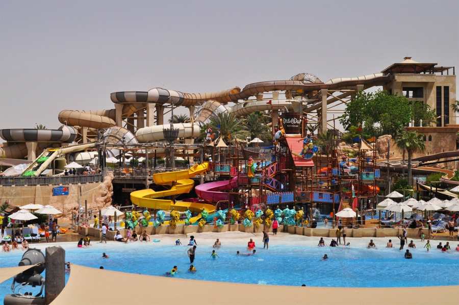 Wild Wadi Water Park of Dubai, United Arab Emirates