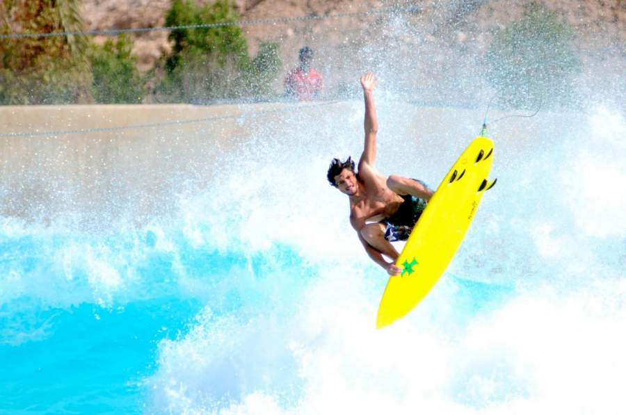 surfing in Dubai