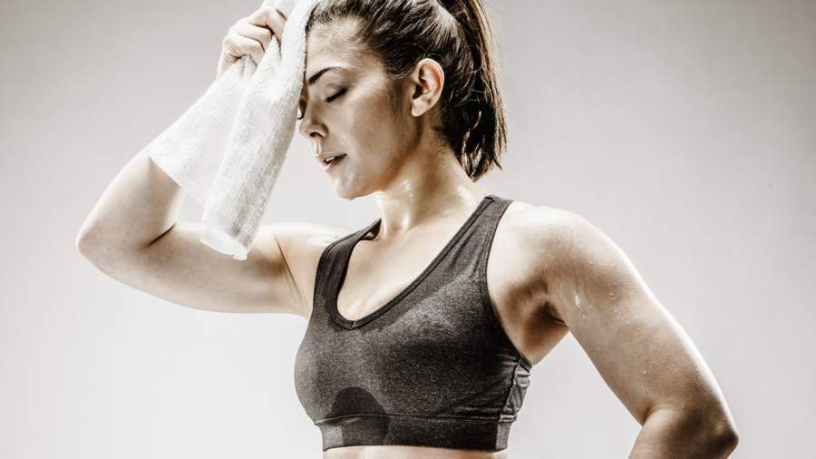 More sweat means more fat is burning