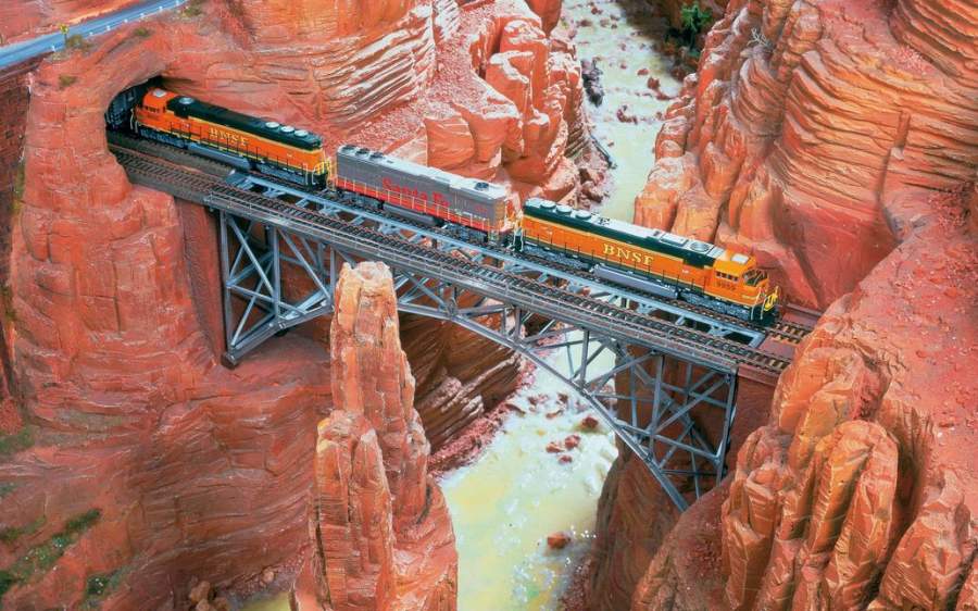 The biggest toy train museum in the world