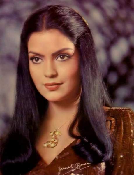 Zeenat Aman was born in Germany