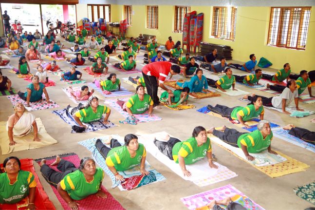 Kerala is the first state to have a complete yoga village