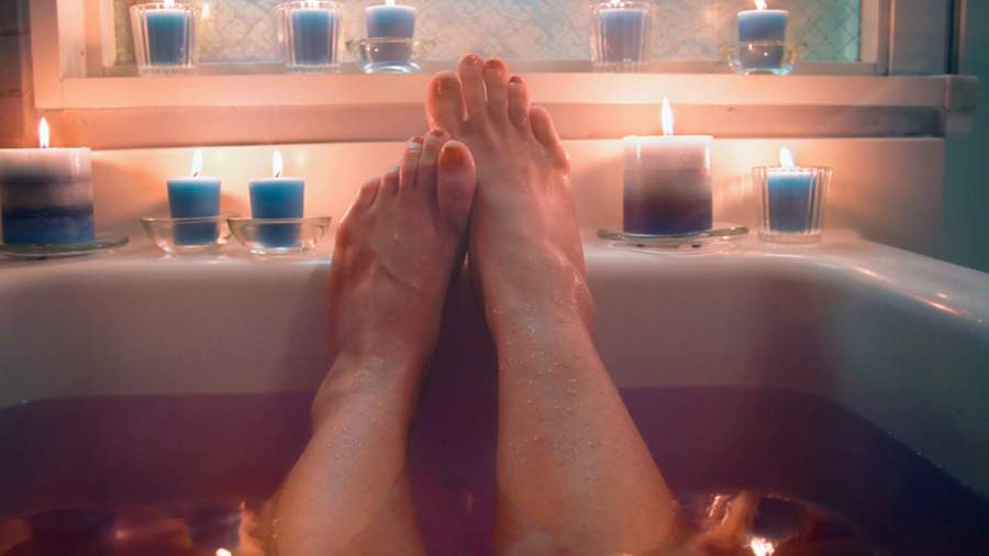 Soak in Hot Bathtub is good for Better blood circulation