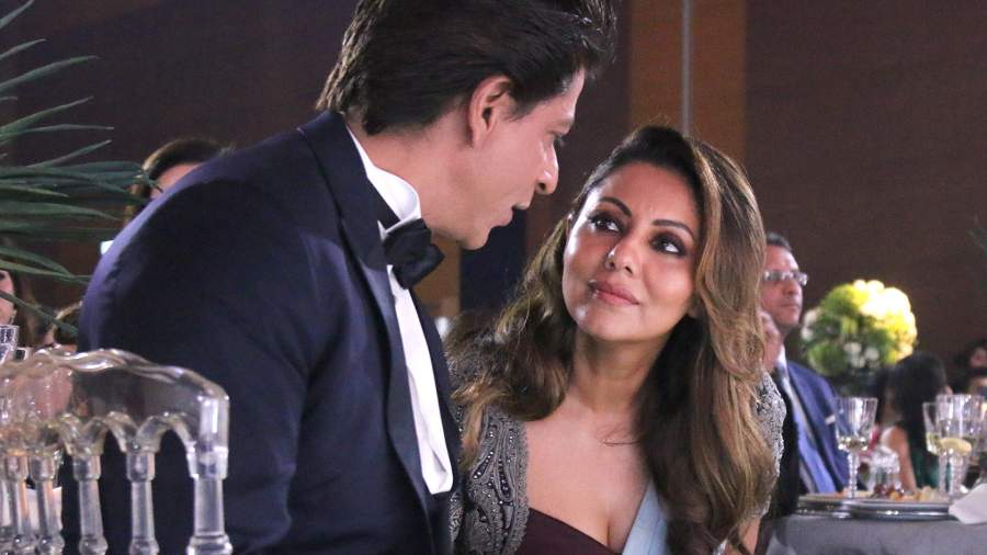 Shahrukh Khan and Gauri Khan