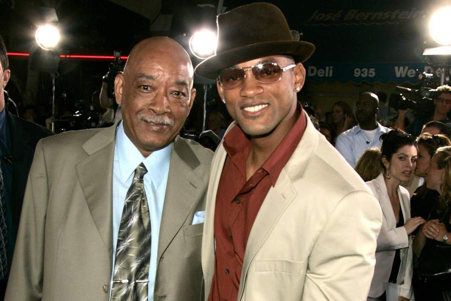 Will Smith with father Willard Carroll Smith