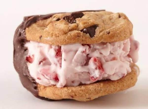 Strawberry Ice Cream Sandwich