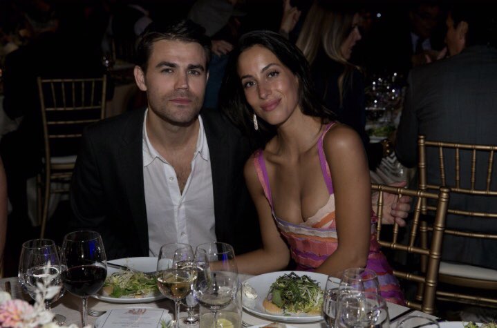 Paul Wesley and Ines De Ramon