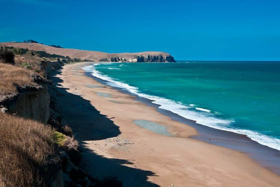 Oamaru Beach New Zealand