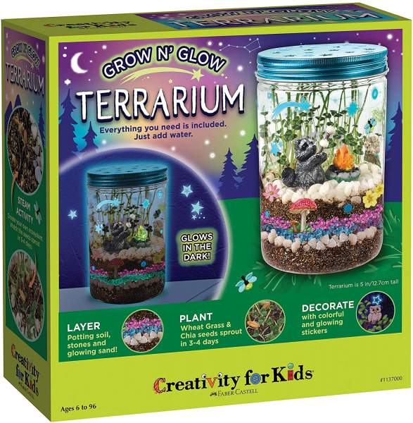 Grow N and Glow Terrarium