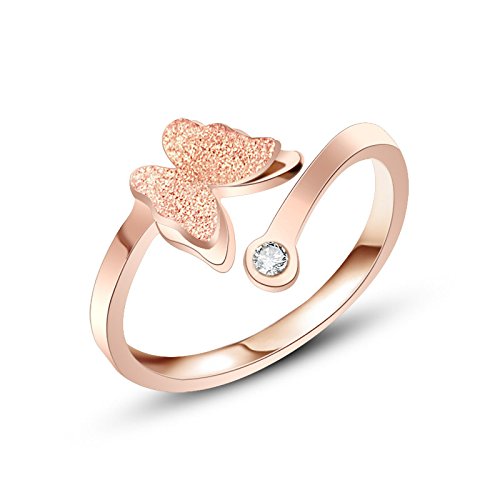 Butterfly Surgical Rose Gold Plated Jewellery