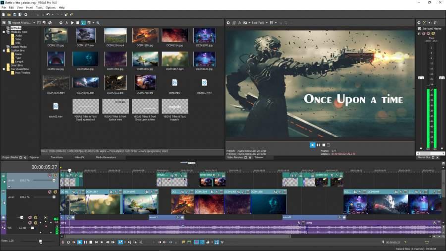 Vegas Pro Online Video maker