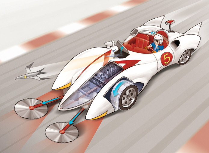 Mach 5 From Speed Racer