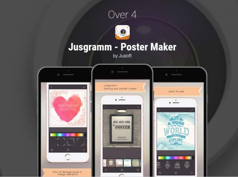 Jusgramm Poster Maker