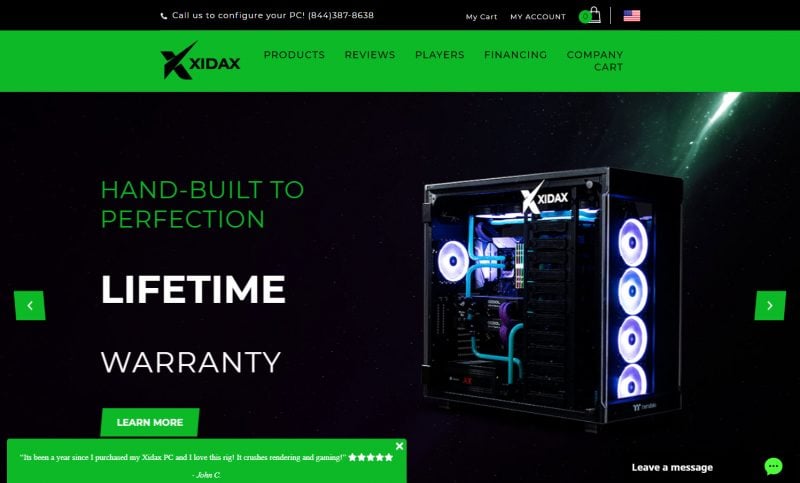 Xidax - PC Builder Websites