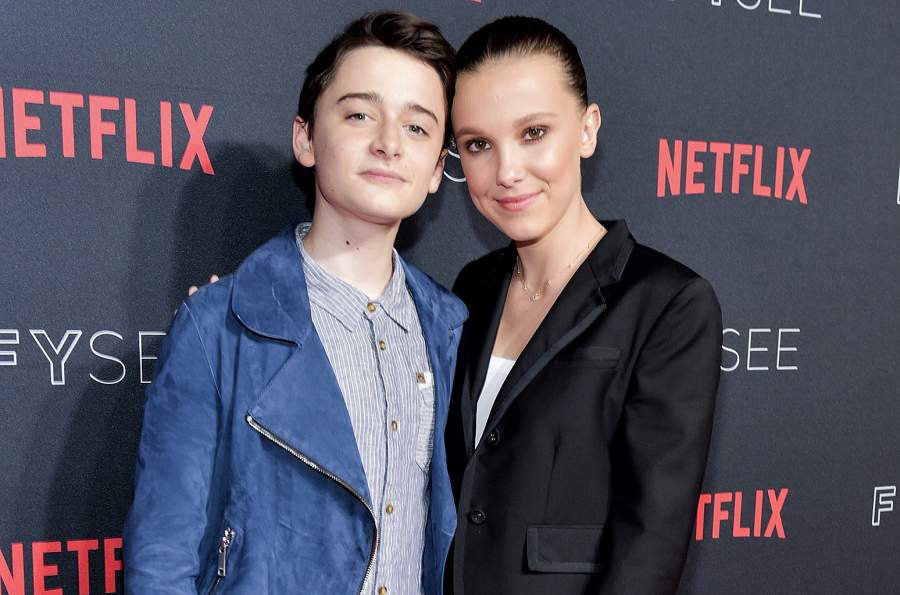 Noah Schnapp name was tied with Millie Bobby Brown