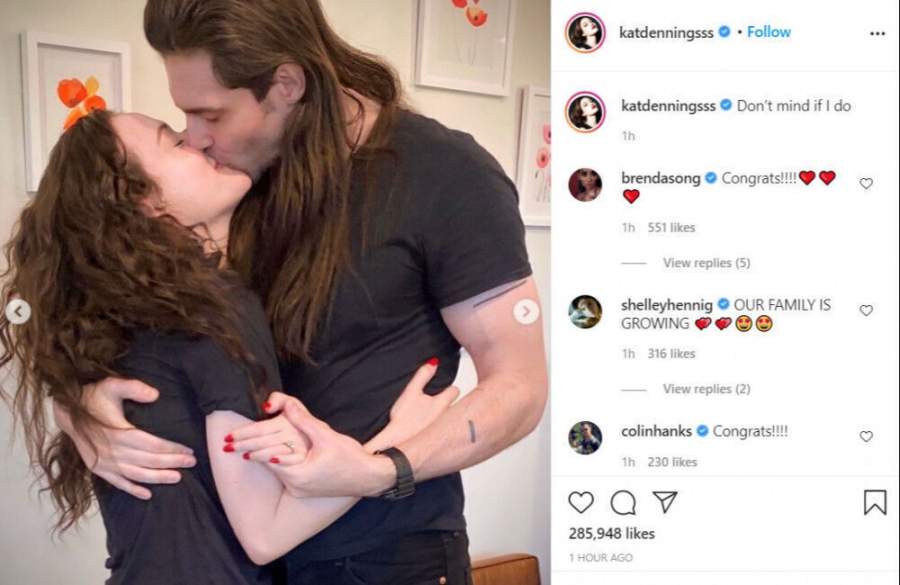 Kat Dennings Engagement