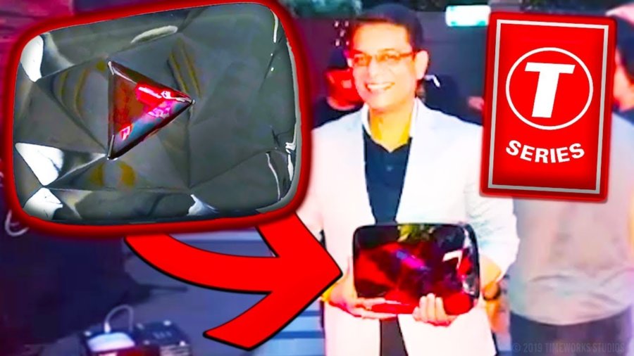 Who Received The Red Diamond Youtube Play Button