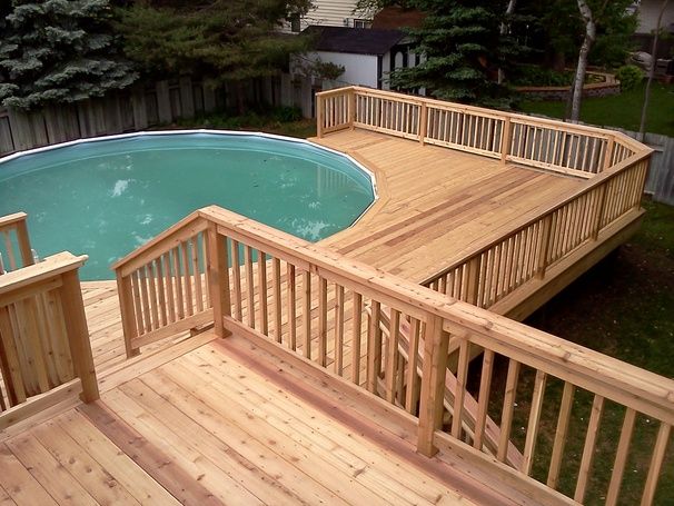 Tiered Deck Pool