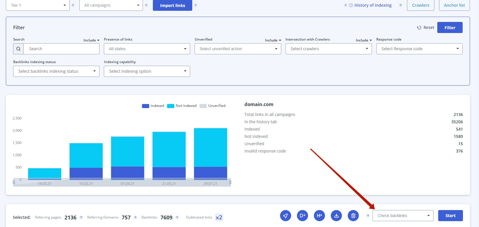 Backlinks Checker