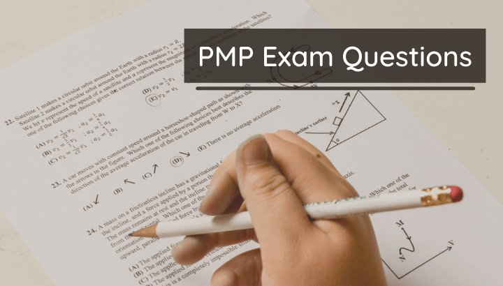 Situational PMP exam questions