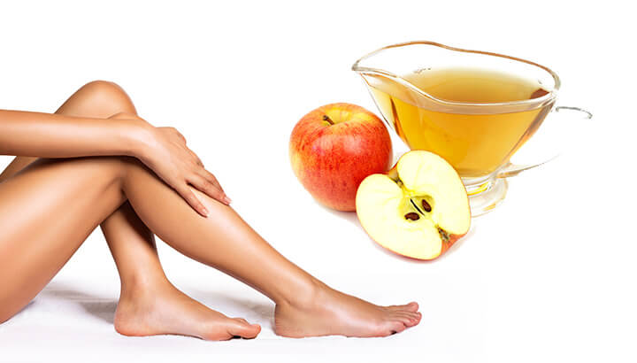 Gently Exfoliating Apple Cider Vinegar