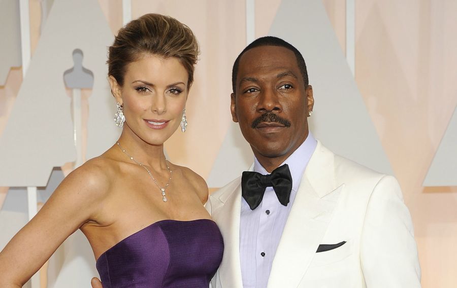 Paige Butcher and Eddie Murphy