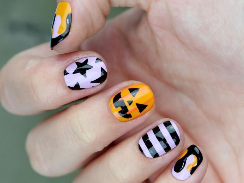 Pop culture nail designs