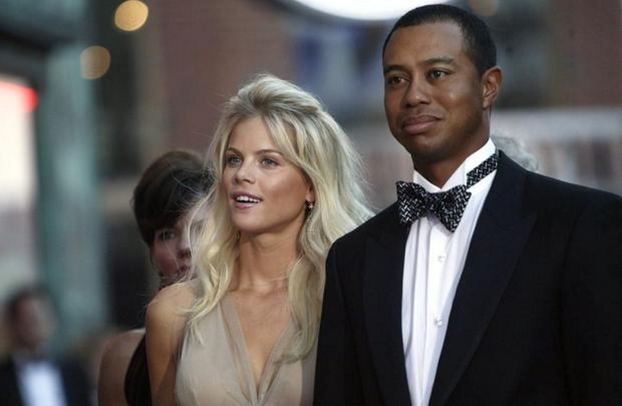 Tiger Woods and Elin Nordegren