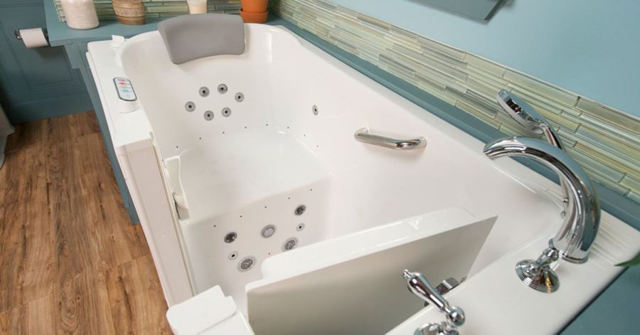 Soaking Fiberglass Bathtub