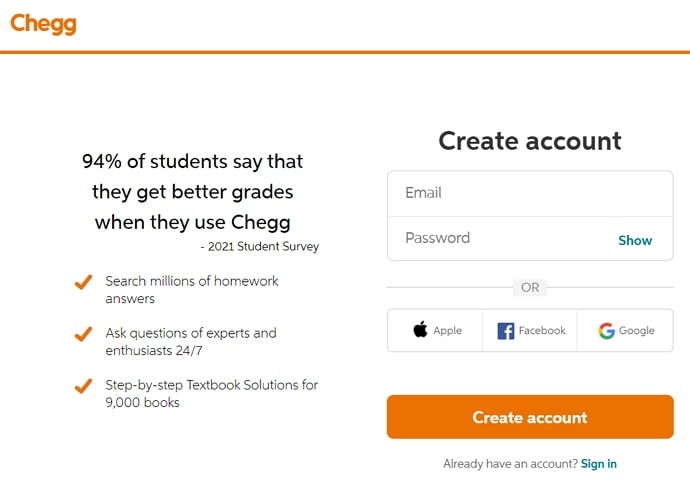 Chegg Us