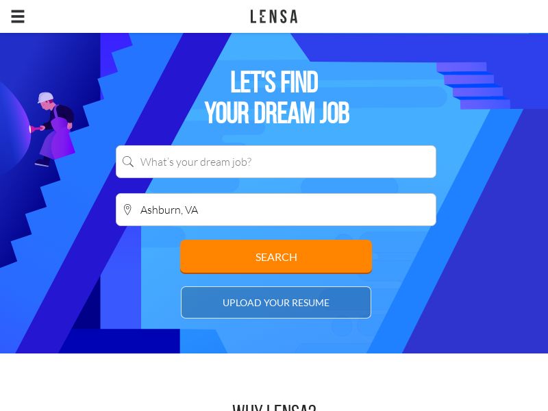 lensa job search