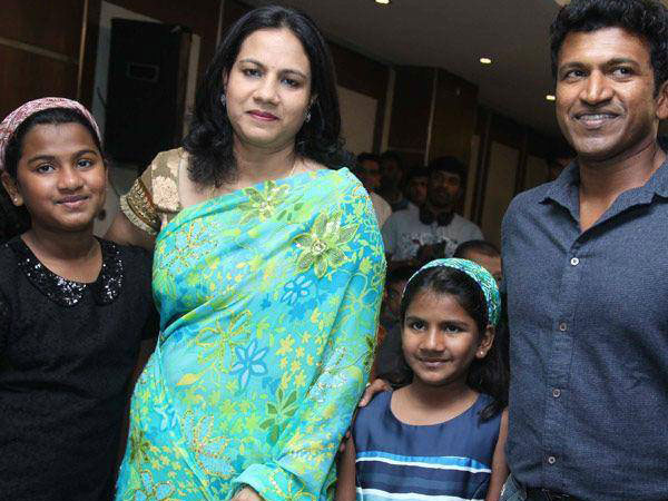 Puneeth Rajkumar family