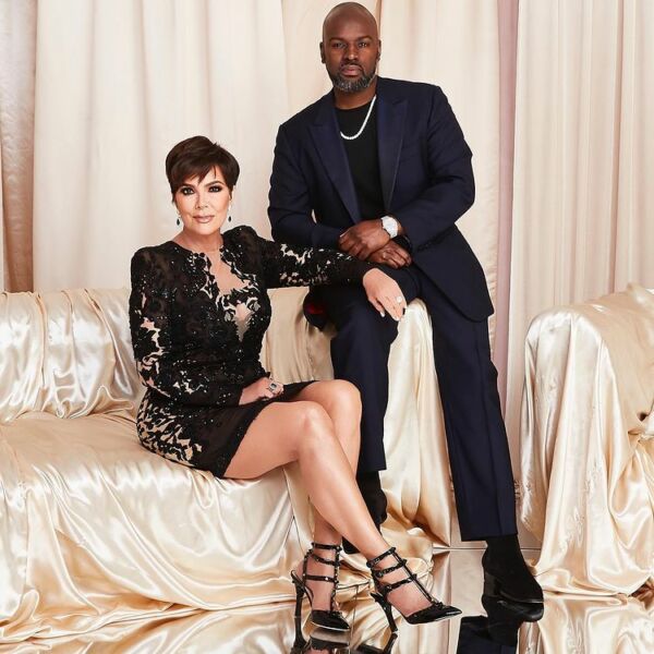 Corey Gamble and Kris Jenner