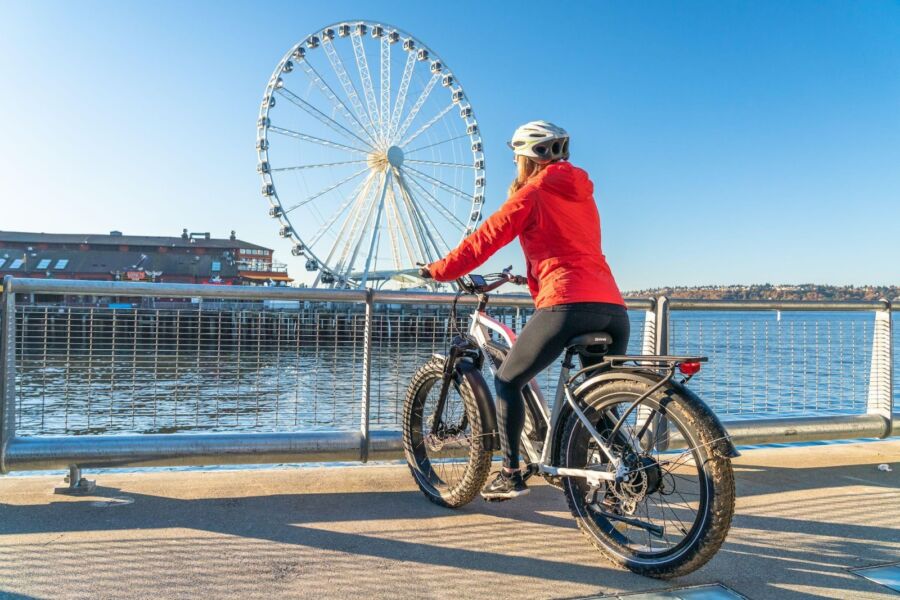 Ebikes provide a low-impact workout