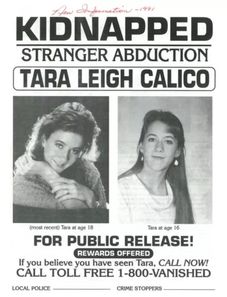 Tara calico the tragic cold case in history