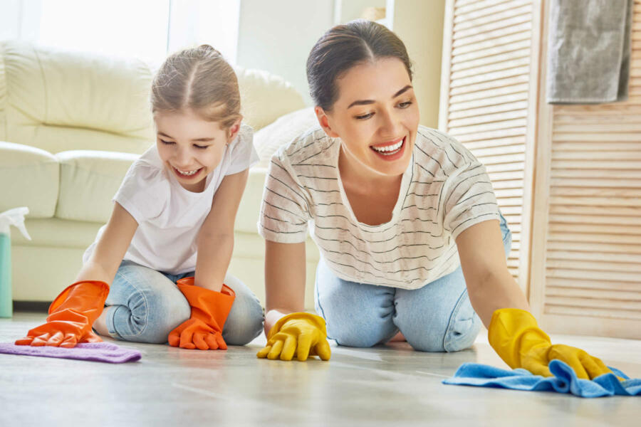 Train your child to keep their room clean